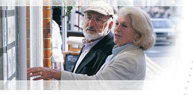Grandparents shopping